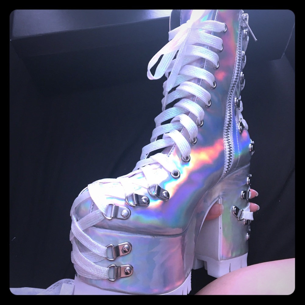 Dollskill lucid dreams corset boots